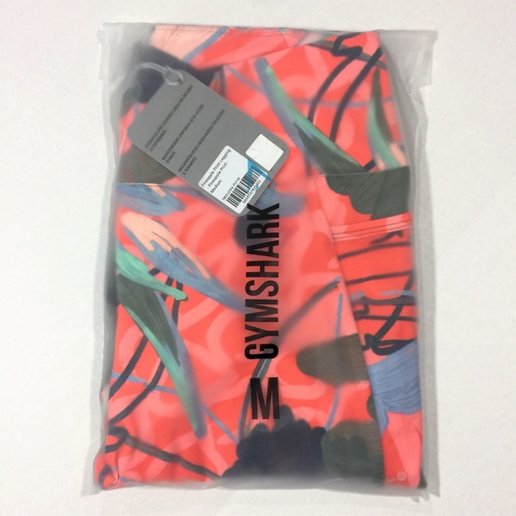 Gymshark Nikki B. Pineapple Print Leggings, Medium - Picture 6 of 8